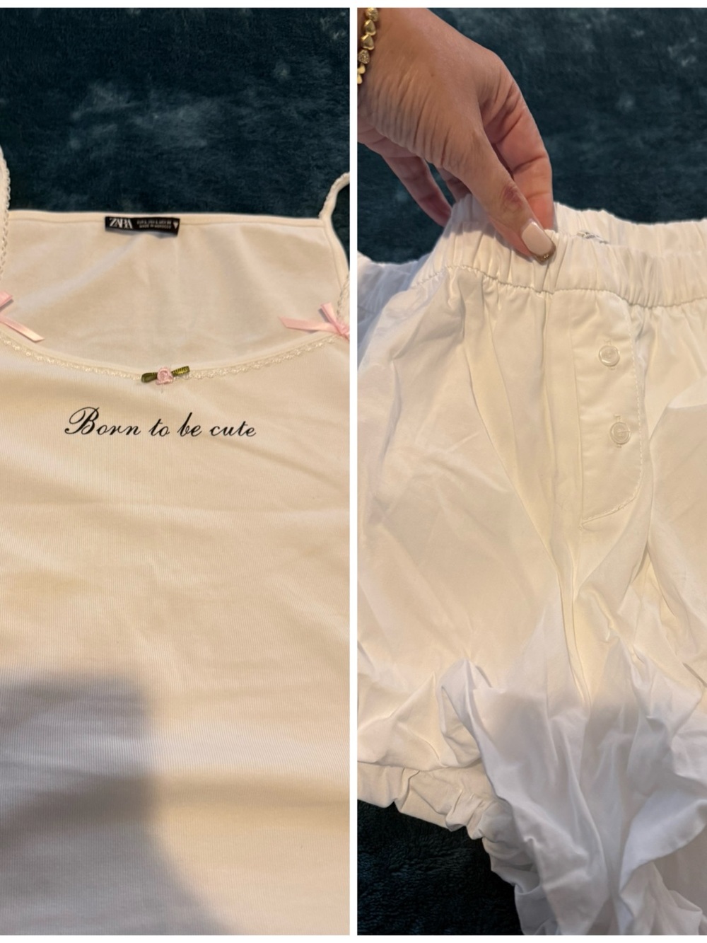 ZARA Bloomer & Top 2026 intimates & Loungewear 
XL
top is cropped 
Bottom is ❤️